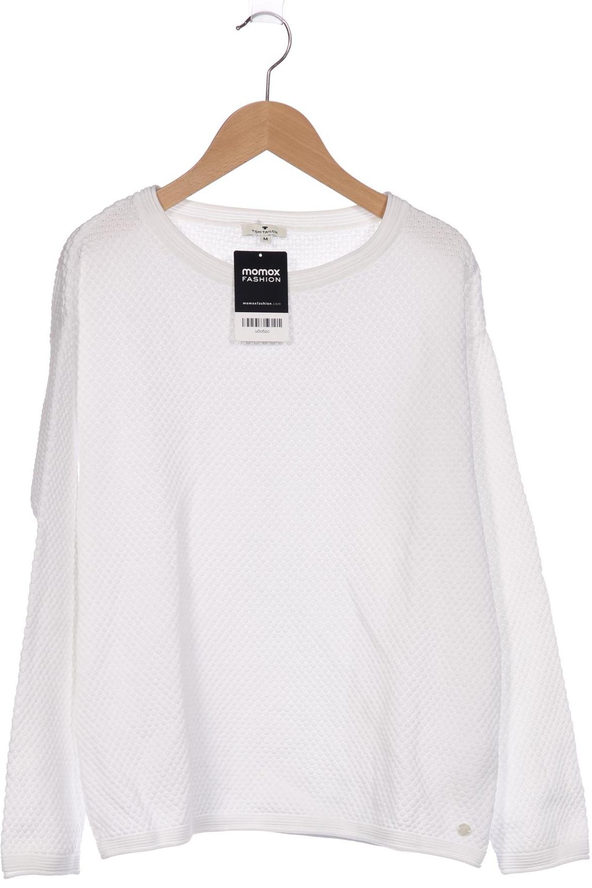 

TOM TAILOR Denim Damen Pullover, weiß