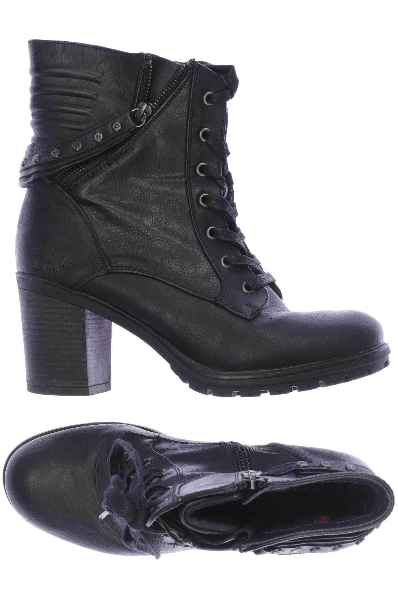 

TOM TAILOR Denim Damen Stiefelette, schwarz