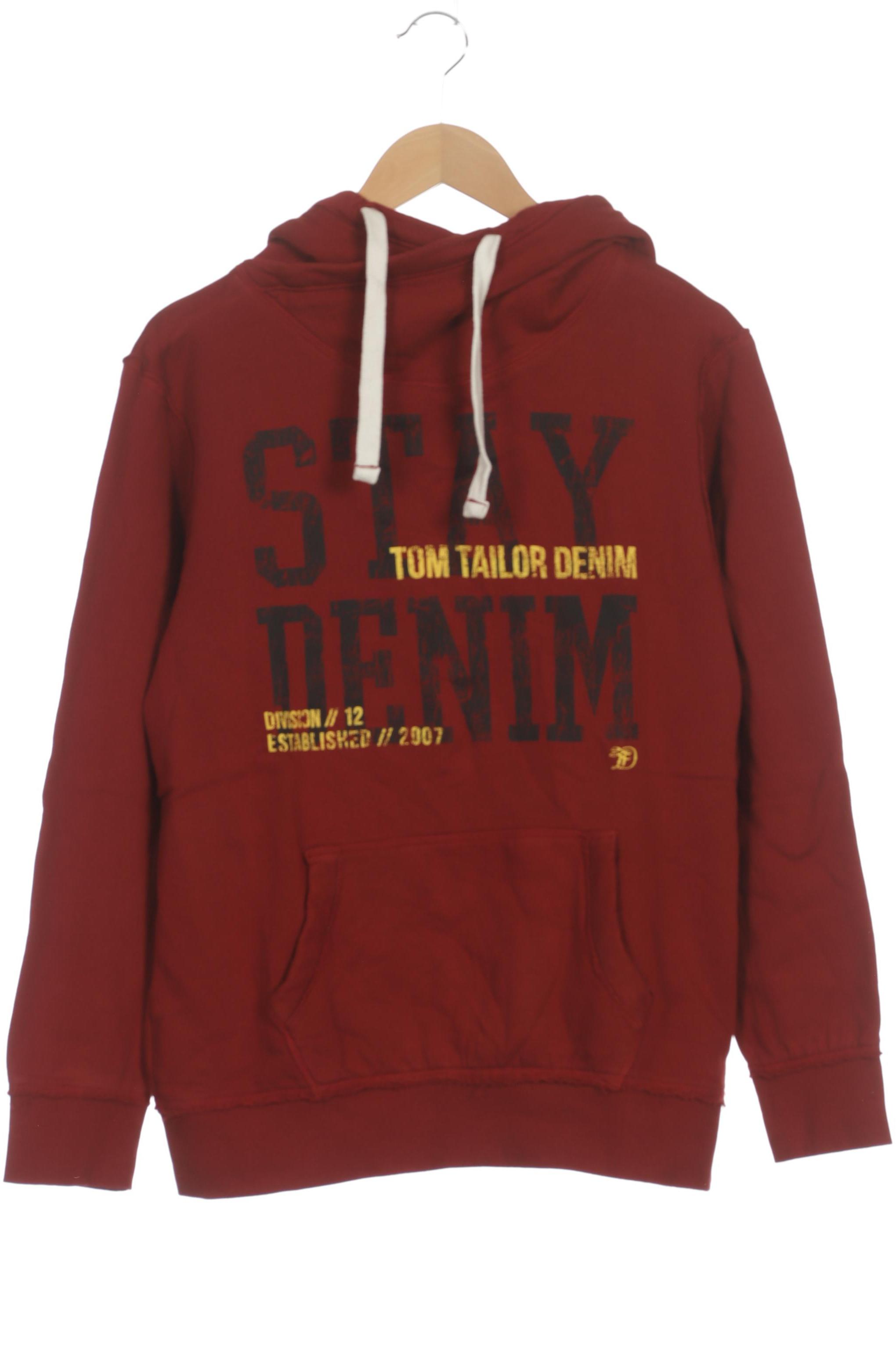 

TOM Tailor Denim Herren Kapuzenpullover, rot, Gr.