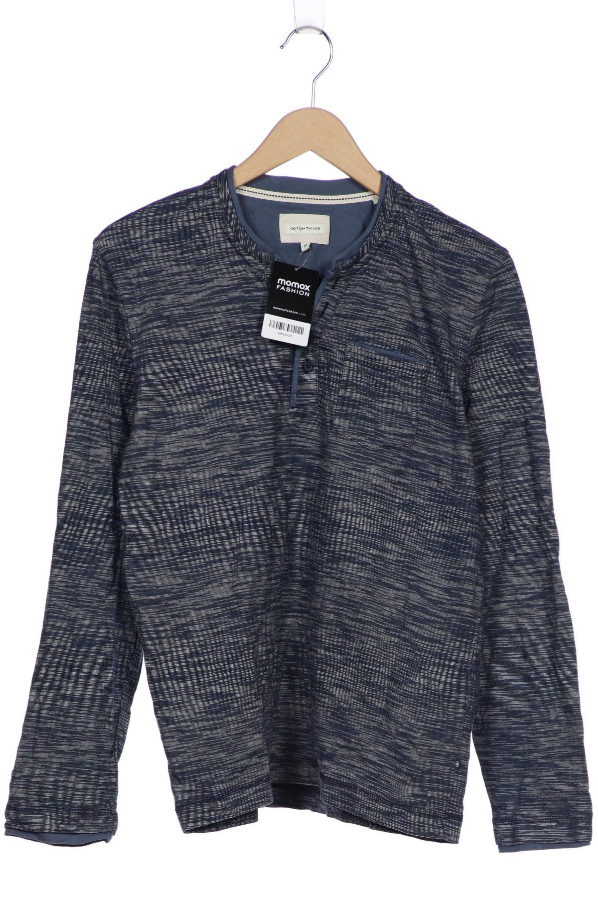 

TOM TAILOR Denim Herren Langarmshirt, blau