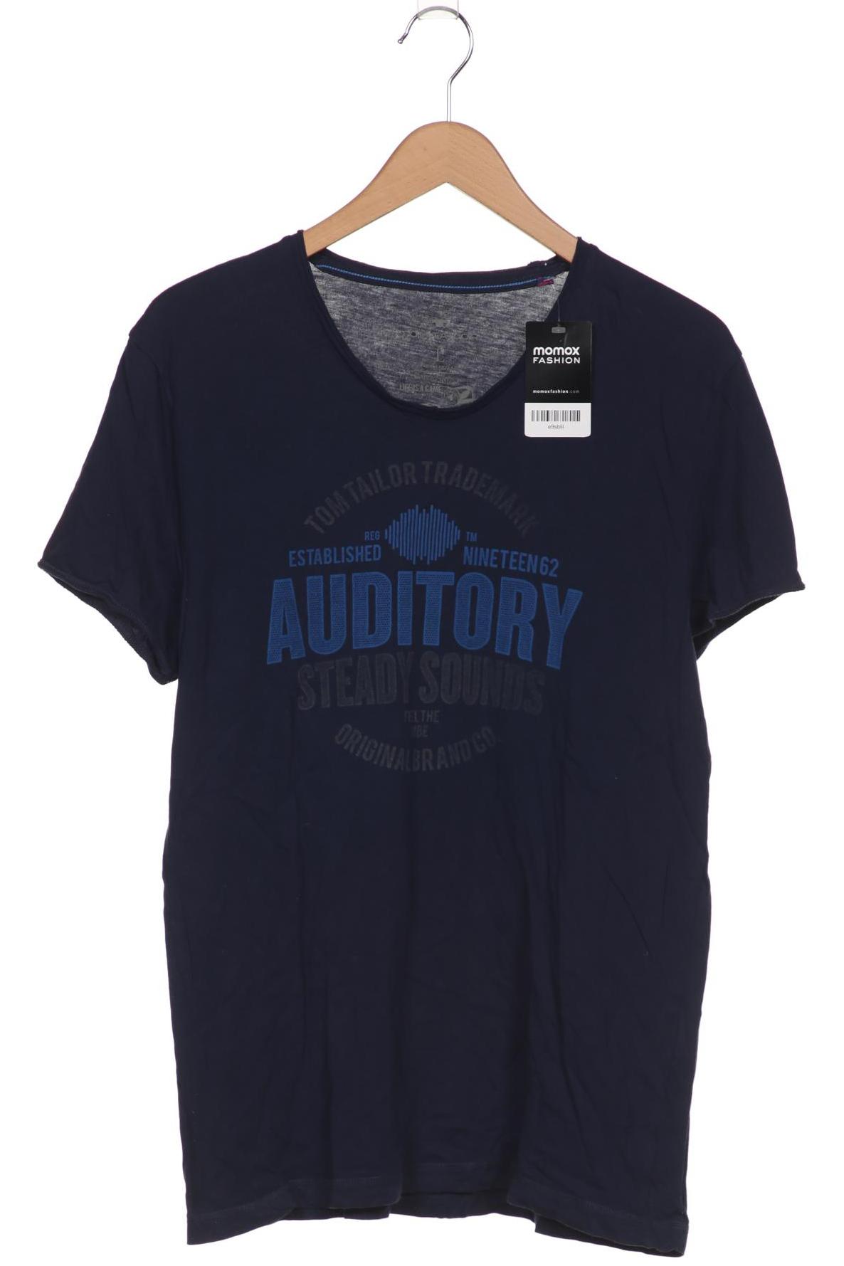 

TOM TAILOR Denim Herren T-Shirt, marineblau
