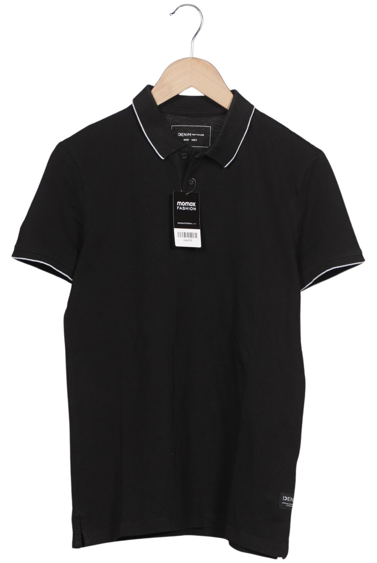 

TOM Tailor Denim Herren Poloshirt, schwarz, Gr. 46