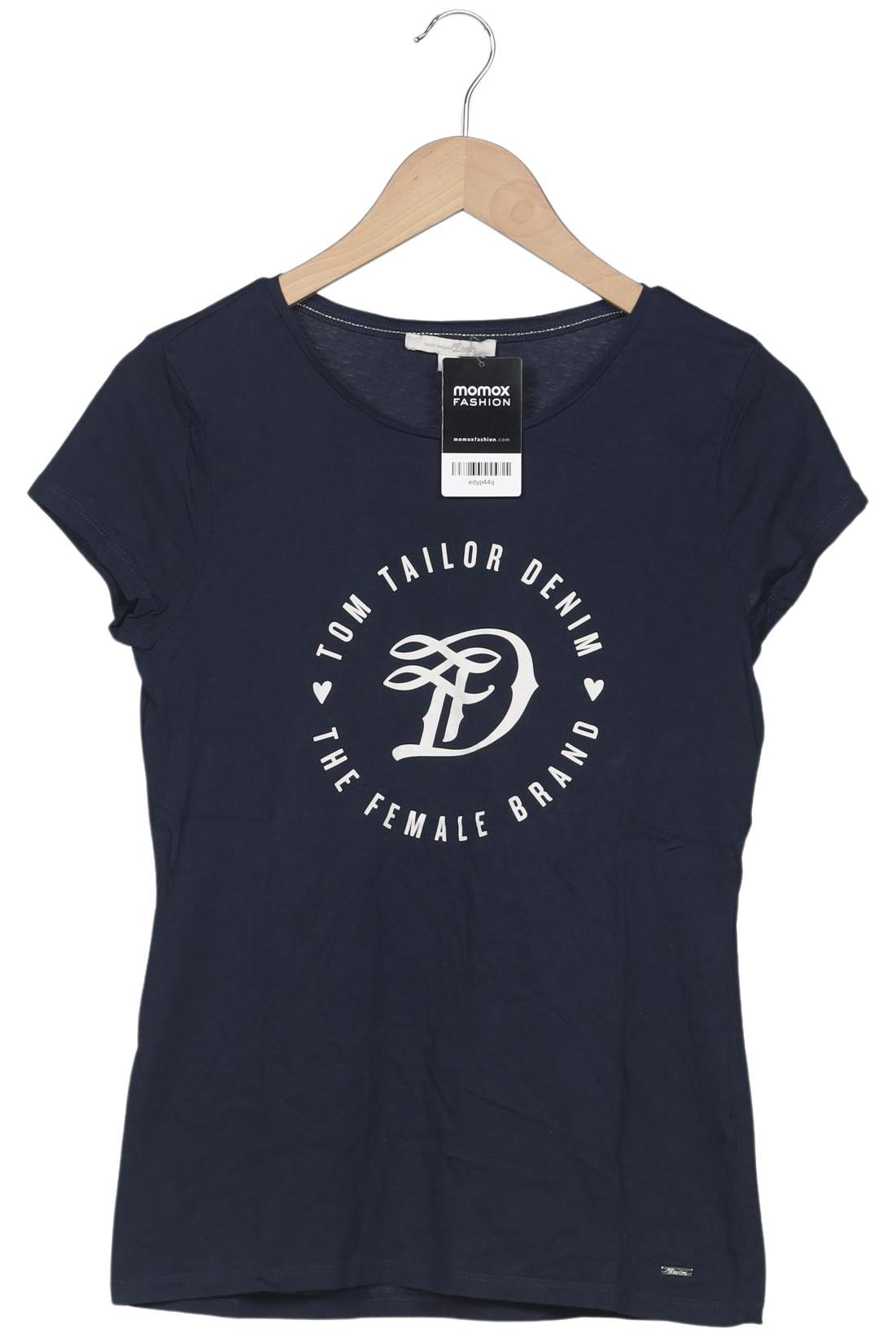 

TOM Tailor Denim Damen T-Shirt, marineblau, Gr. 38