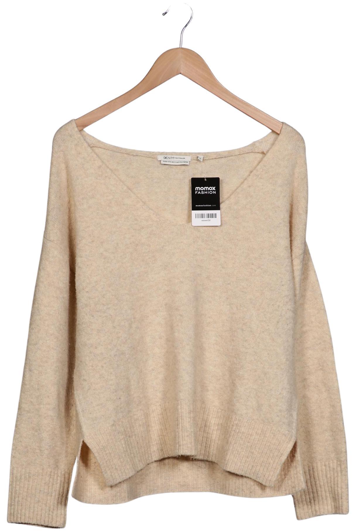 

TOM Tailor Denim Damen Pullover, beige, Gr. 38