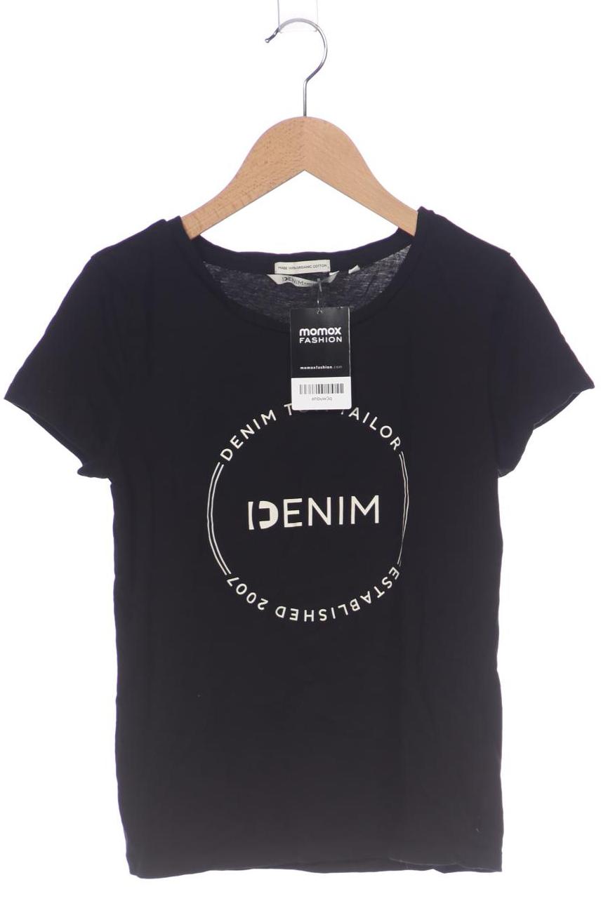 

TOM Tailor Denim Damen T-Shirt, schwarz, Gr. 36