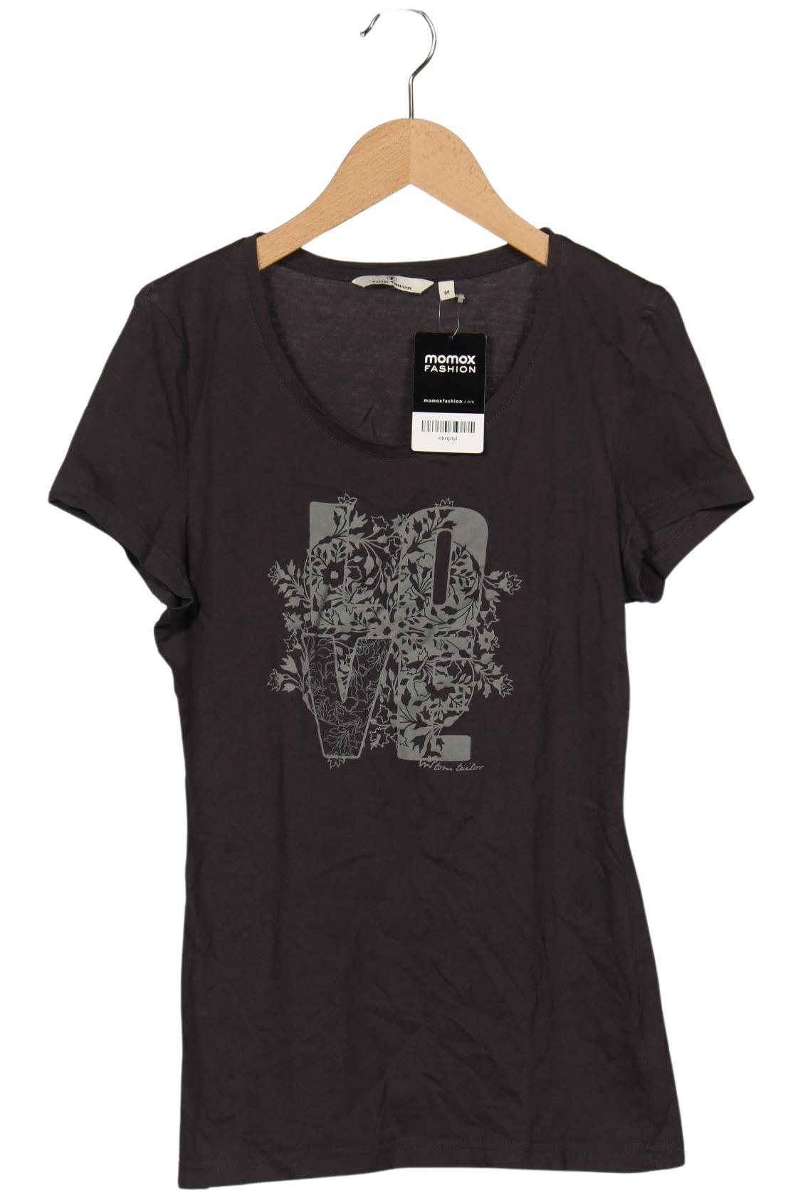 

TOM Tailor Denim Damen T-Shirt, grau, Gr. 38