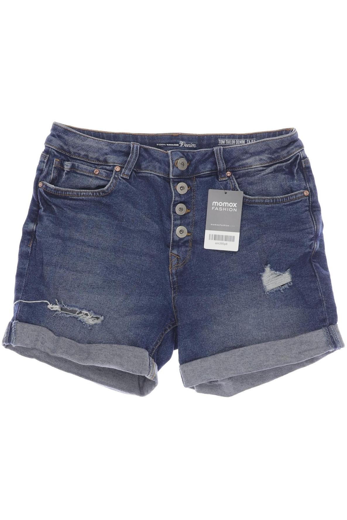 

TOM Tailor Denim Damen Shorts, marineblau, Gr. 36