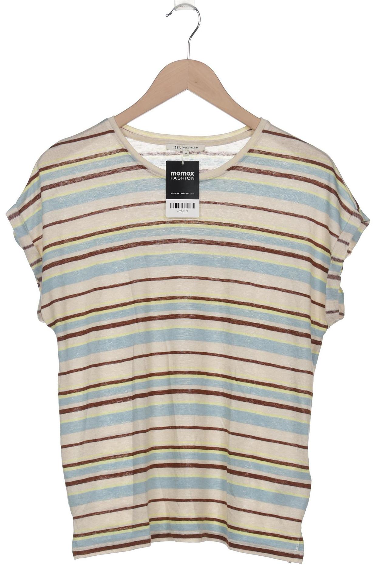 

TOM Tailor Denim Damen T-Shirt, cremeweiß, Gr. 38