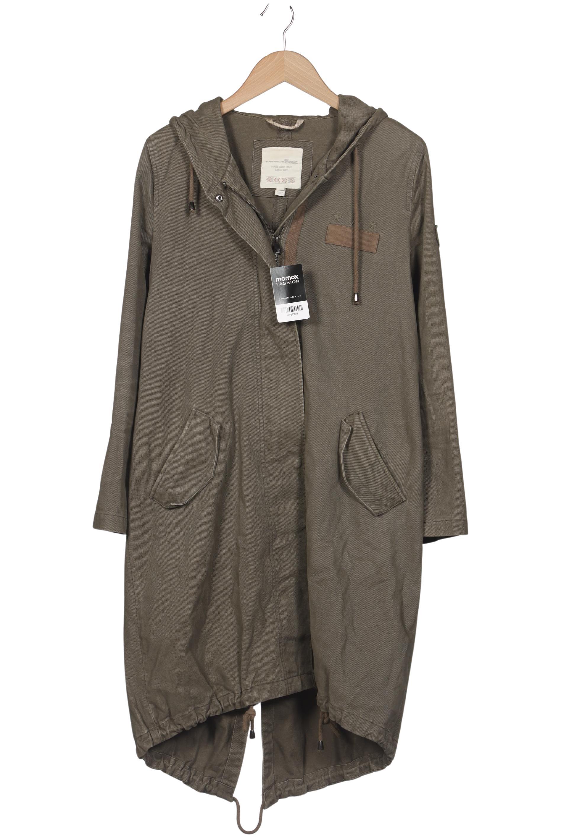 

TOM Tailor Denim Damen Mantel, grün, Gr. 42