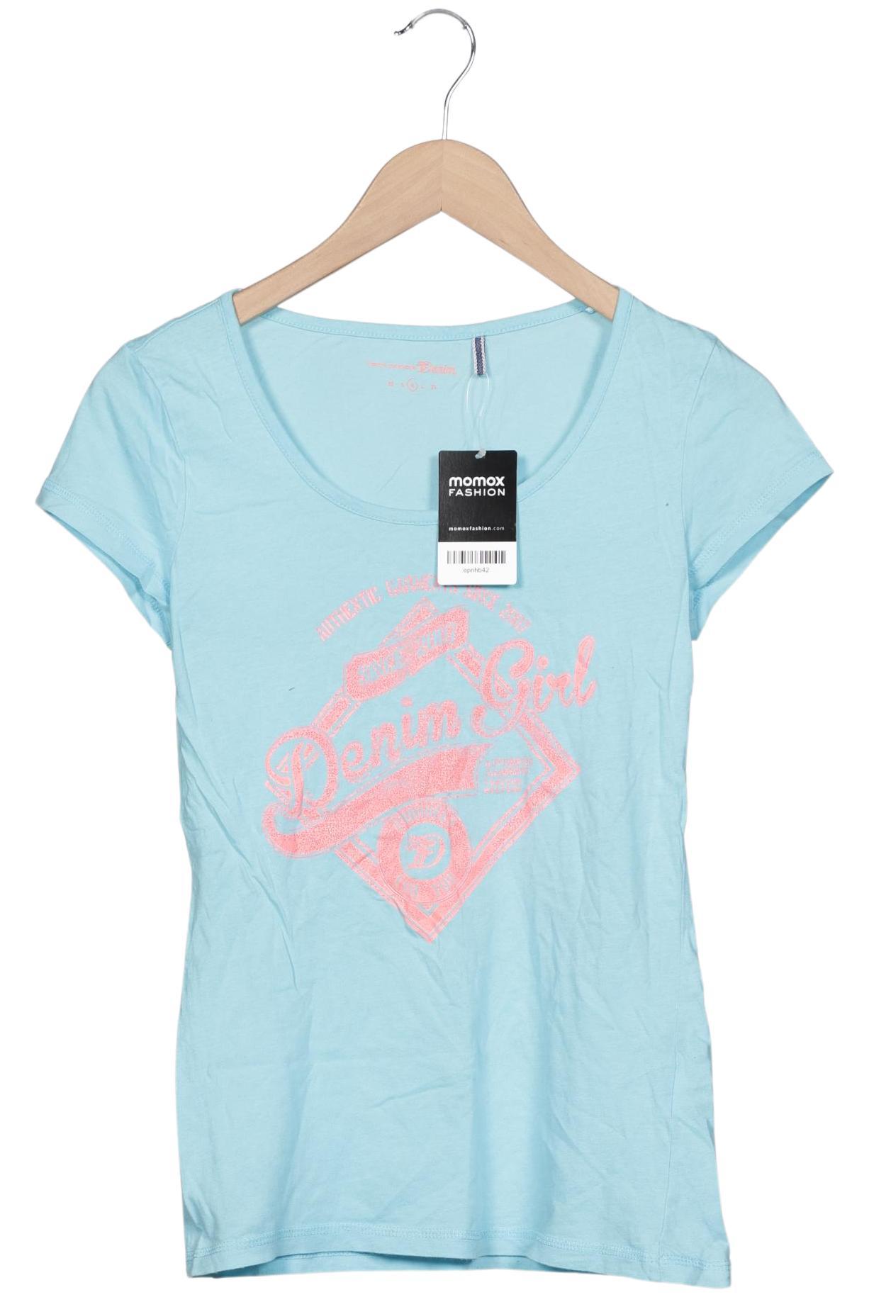 

TOM Tailor Denim Damen T-Shirt, hellblau, Gr. 38