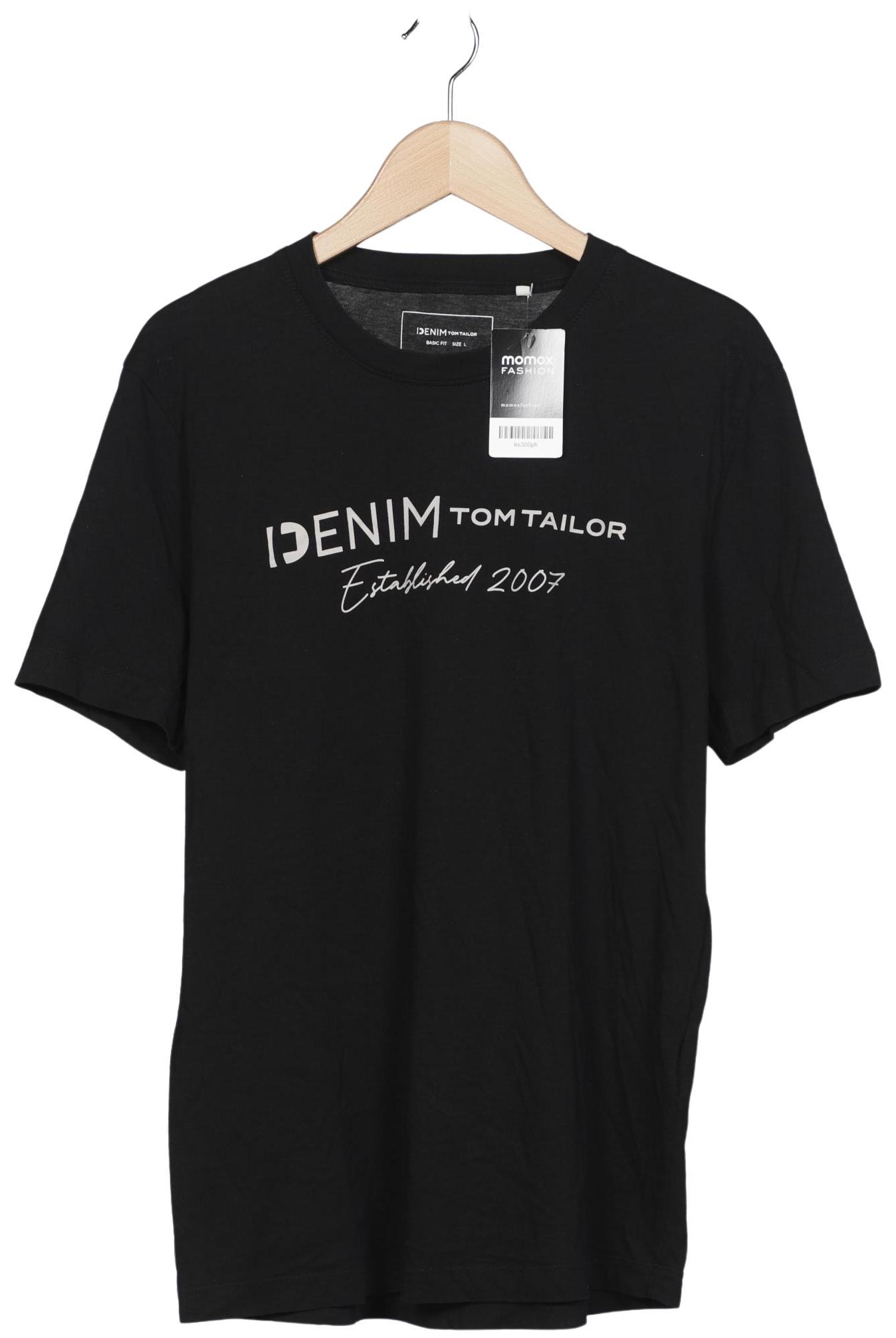 

TOM Tailor Denim Herren T-Shirt, schwarz, Gr. 52