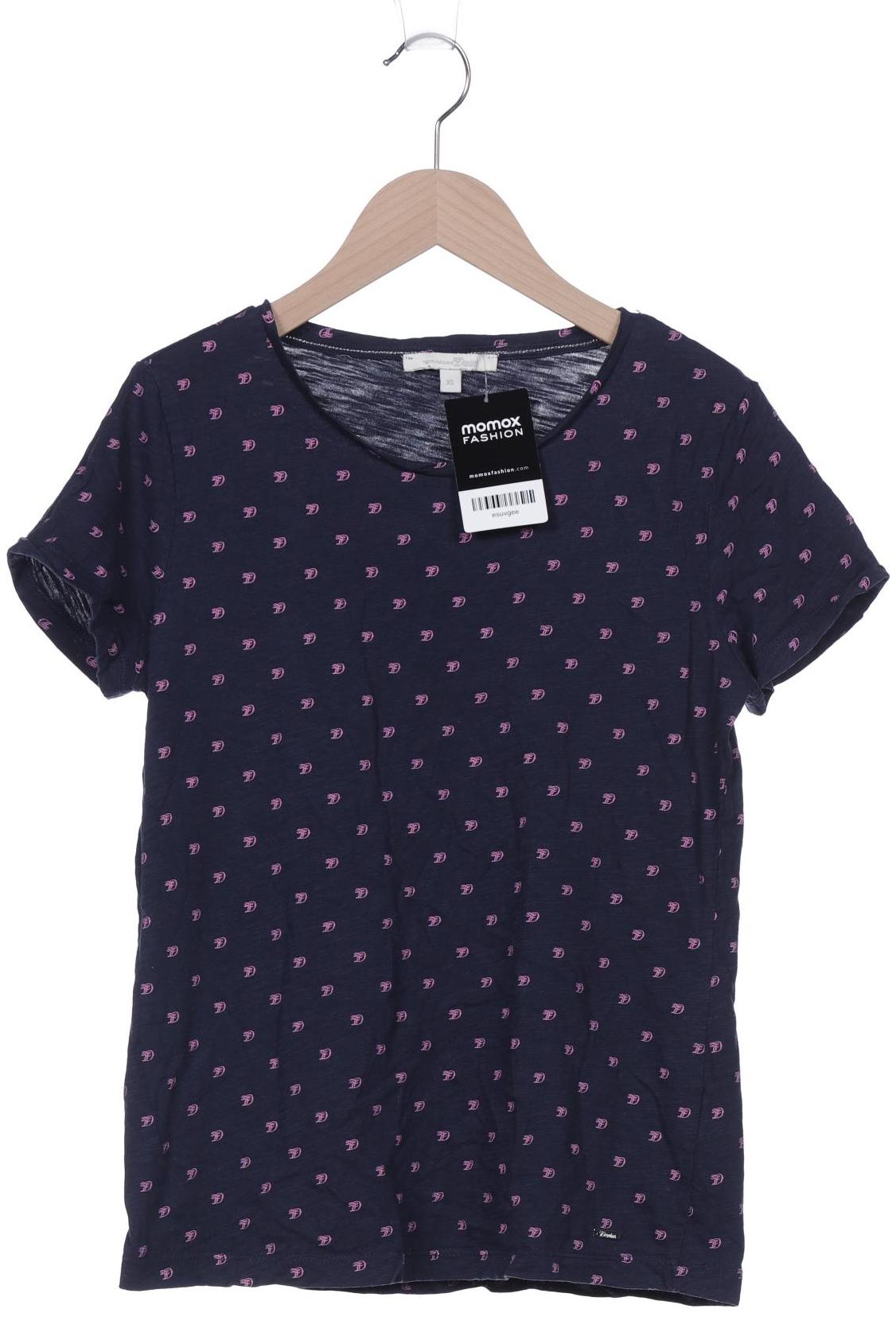 

TOM Tailor Denim Damen T-Shirt, marineblau, Gr. 34
