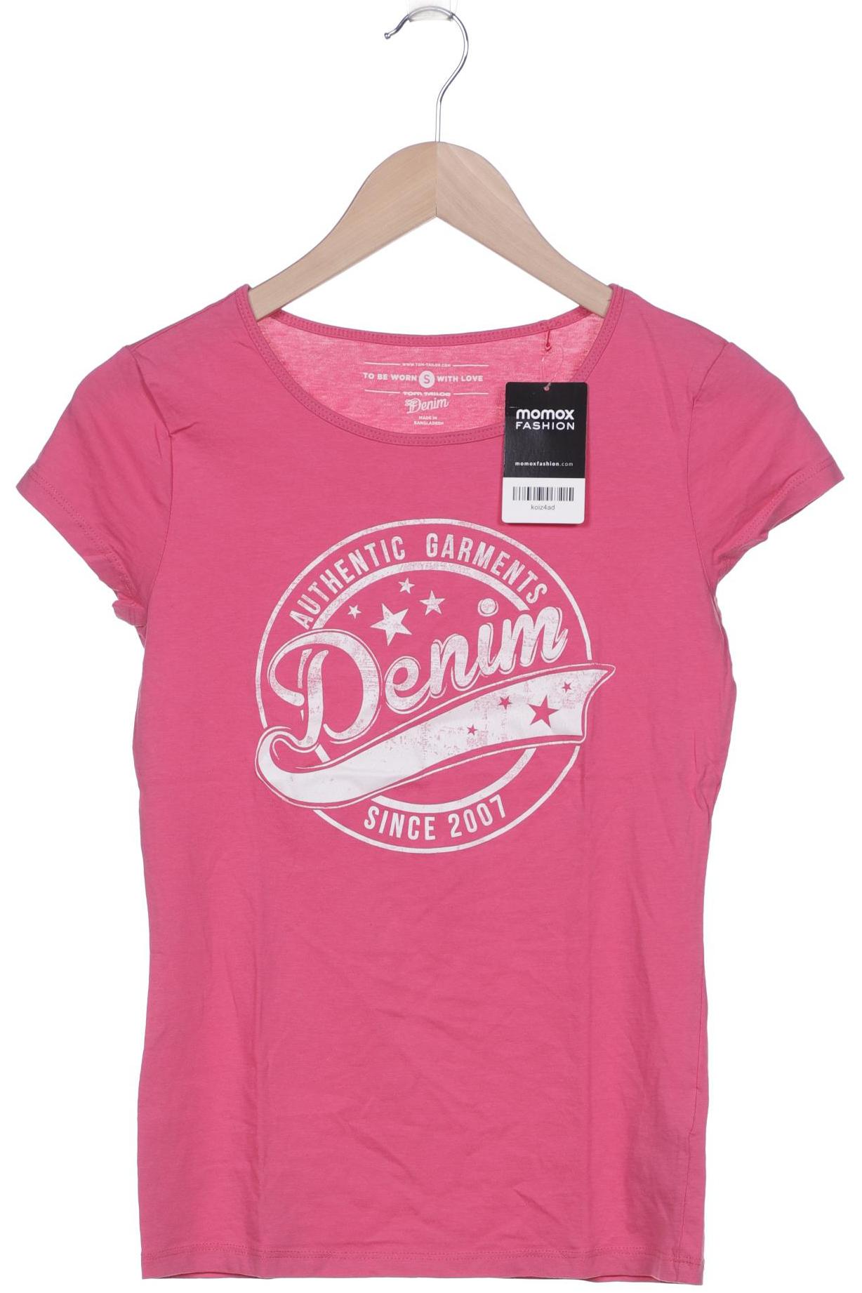 

TOM Tailor Denim Damen T-Shirt, pink, Gr. 36