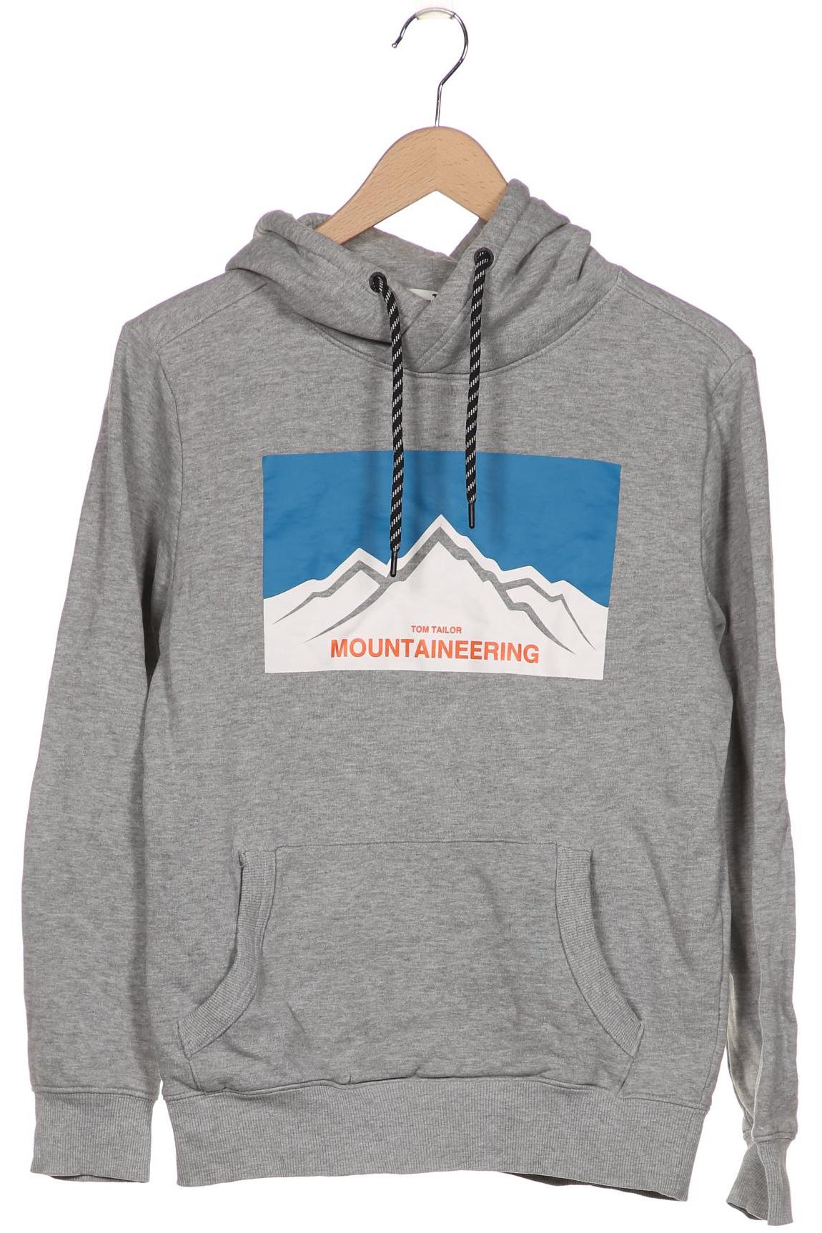 

TOM Tailor Denim Damen Kapuzenpullover, grau, Gr. 38