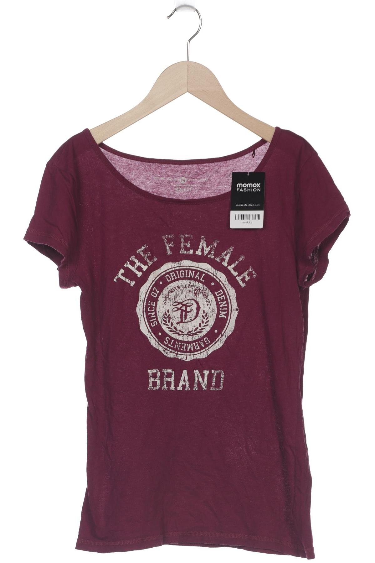 

TOM Tailor Denim Damen T-Shirt, bordeaux, Gr. 38