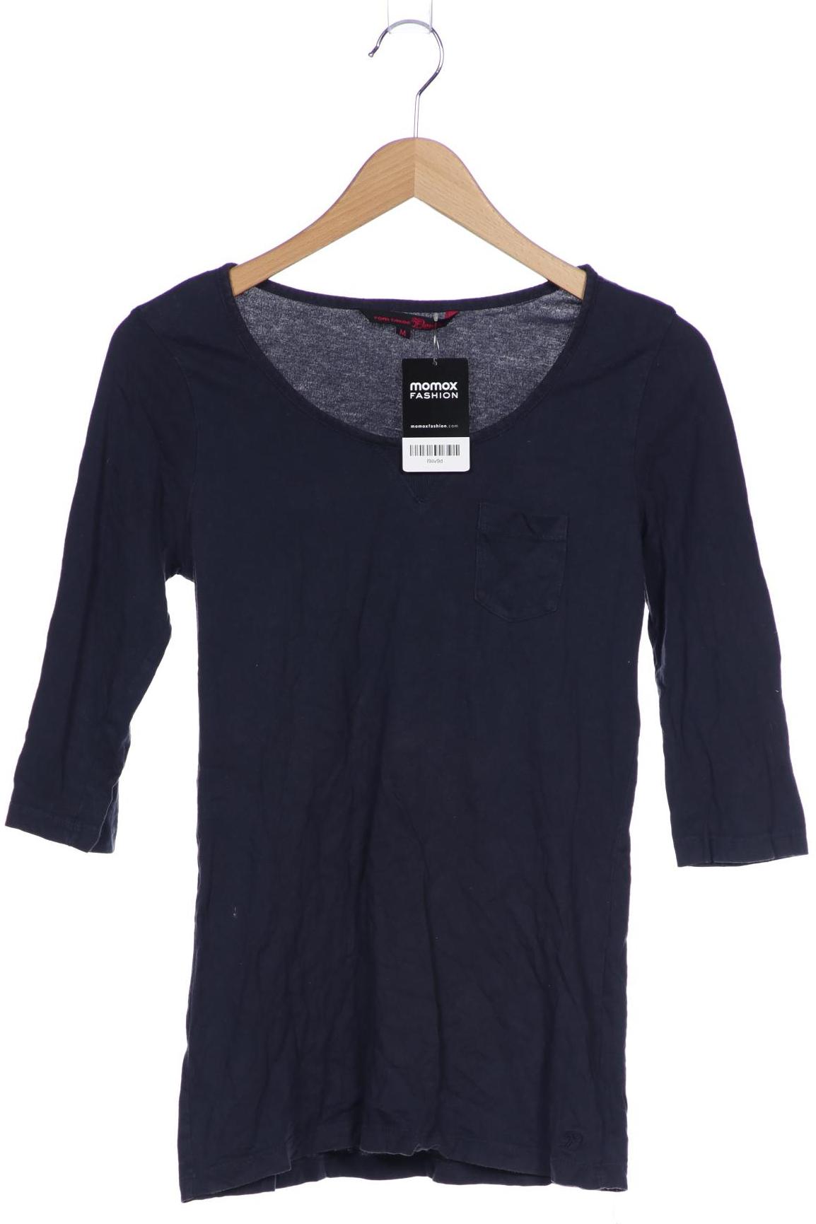 

TOM Tailor Denim Damen Langarmshirt, marineblau, Gr. 38