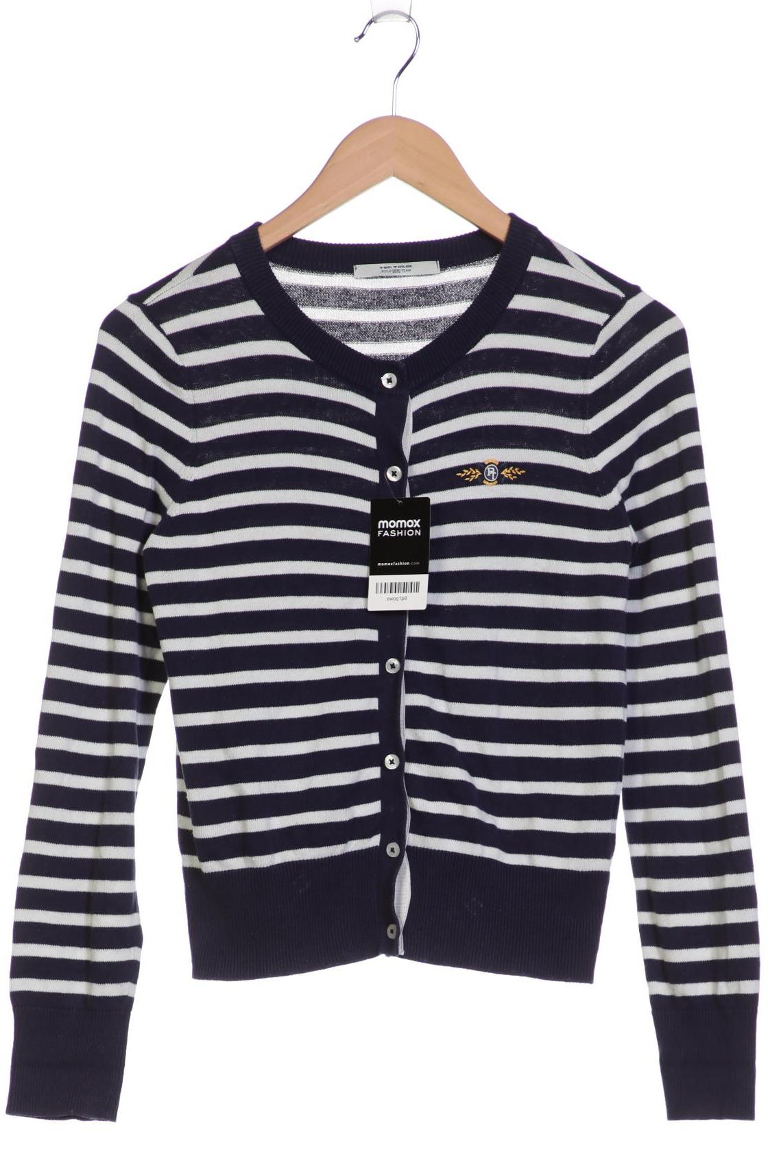 

TOM Tailor Denim Damen Strickjacke, marineblau, Gr. 32