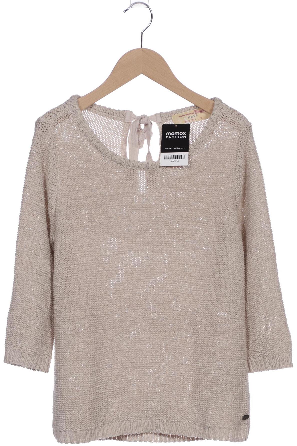 

TOM Tailor Denim Damen Pullover, beige, Gr. 36