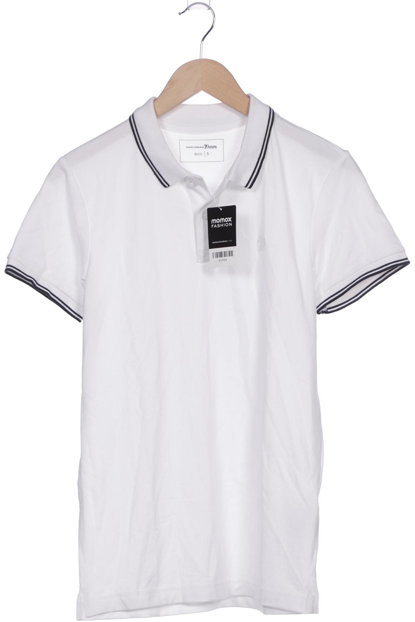 

TOM Tailor Denim Herren Poloshirt, weiß, Gr. 46