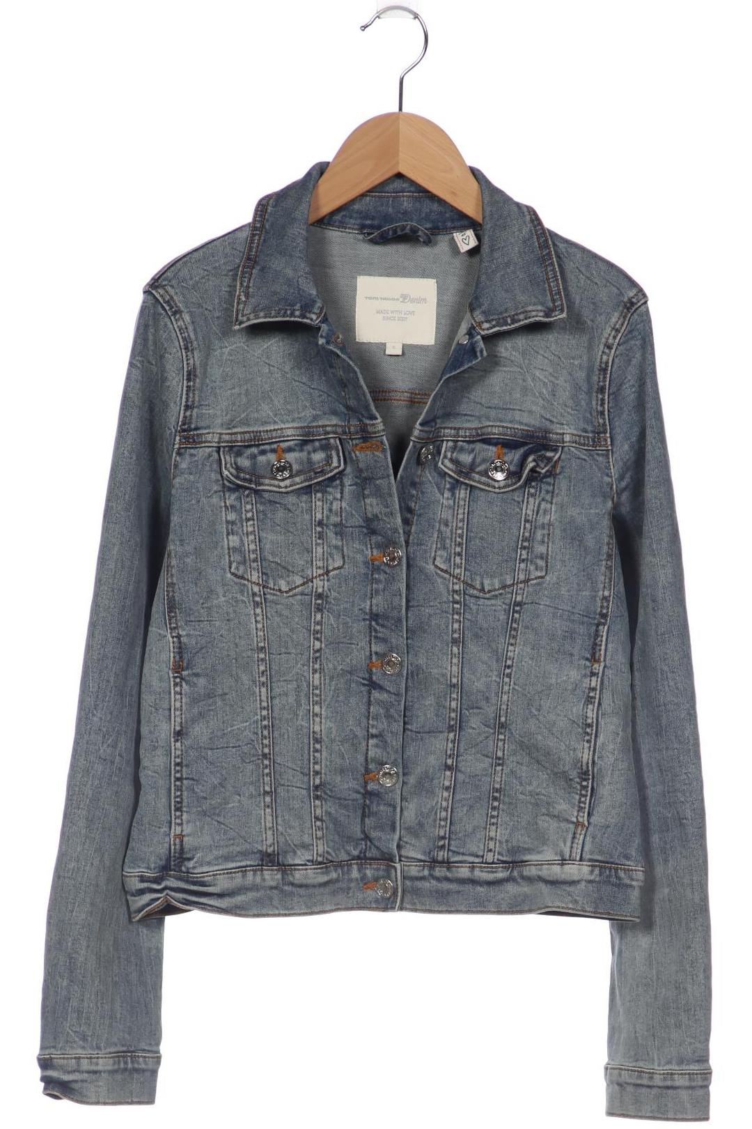 

TOM TAILOR Denim Damen Jacke, blau