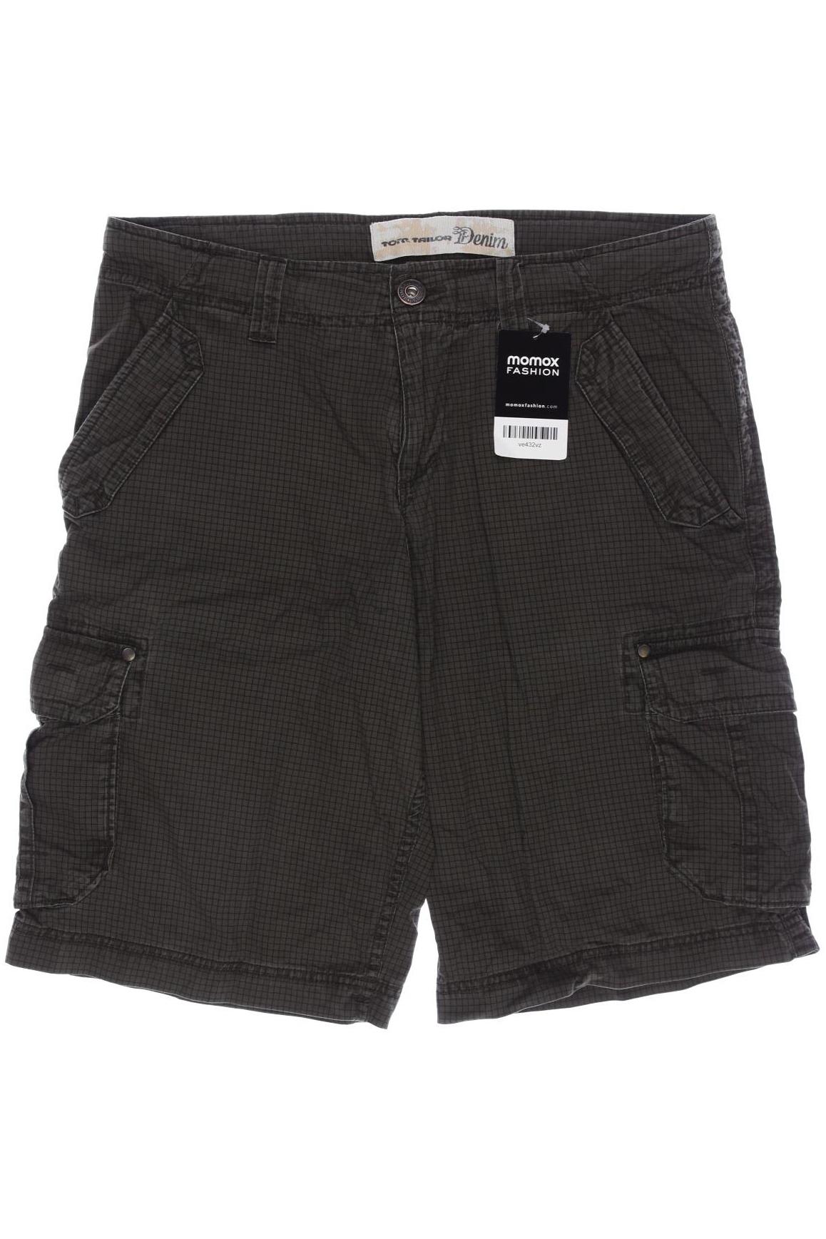 

TOM Tailor Denim Herren Shorts, grün, Gr. 30