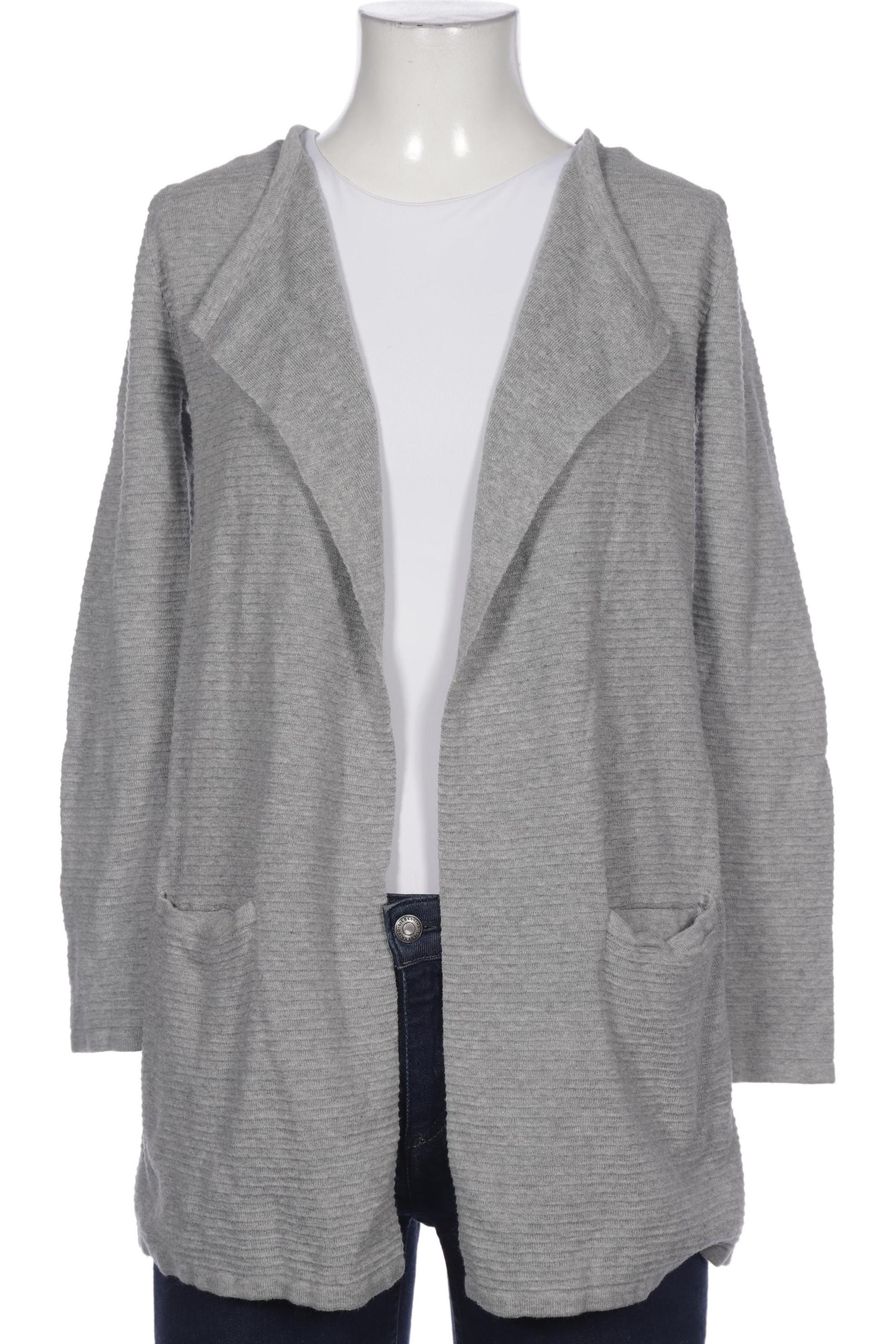 

TOM TAILOR Denim Damen Strickjacke, grau