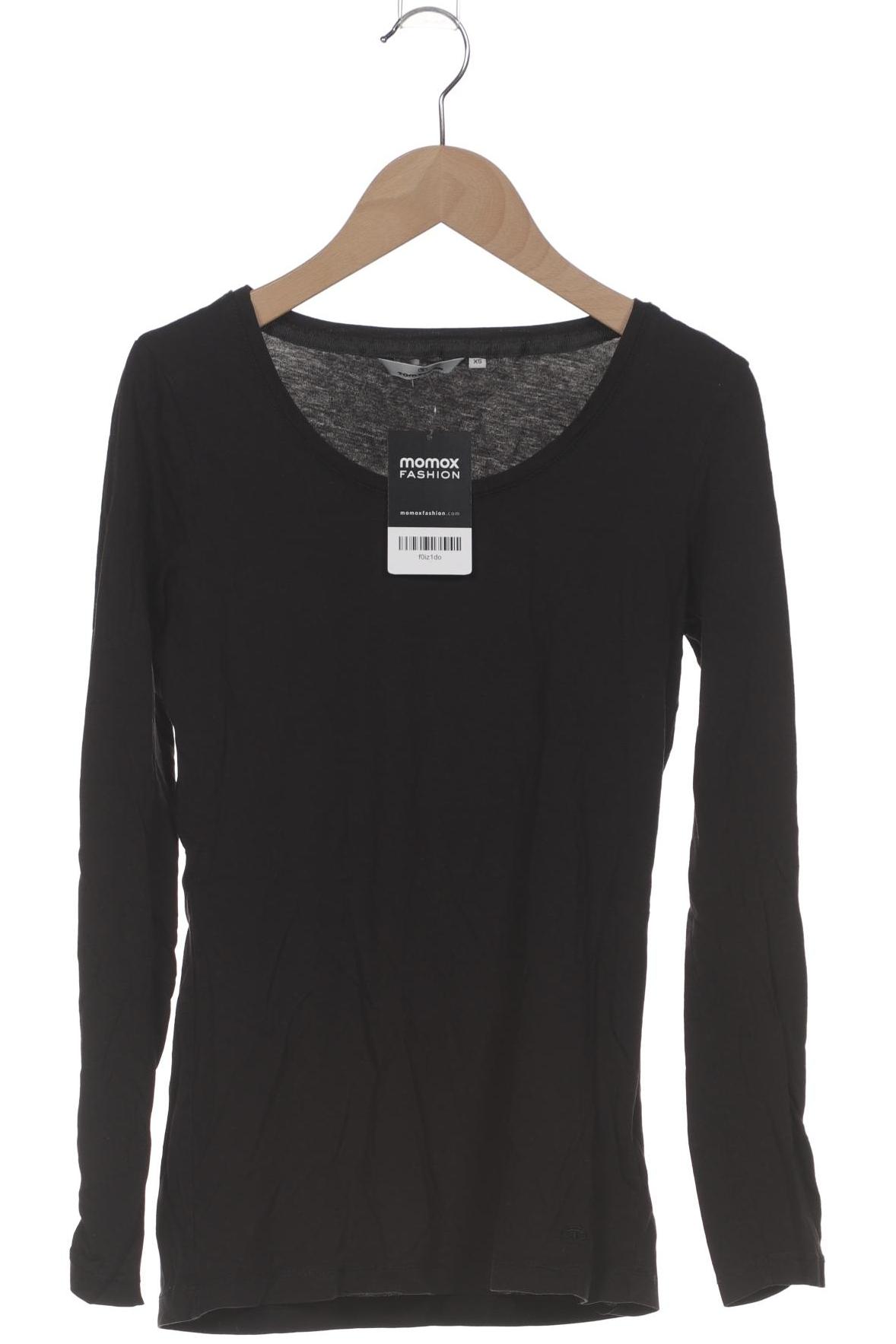 

TOM Tailor Denim Damen Langarmshirt, schwarz, Gr. 34