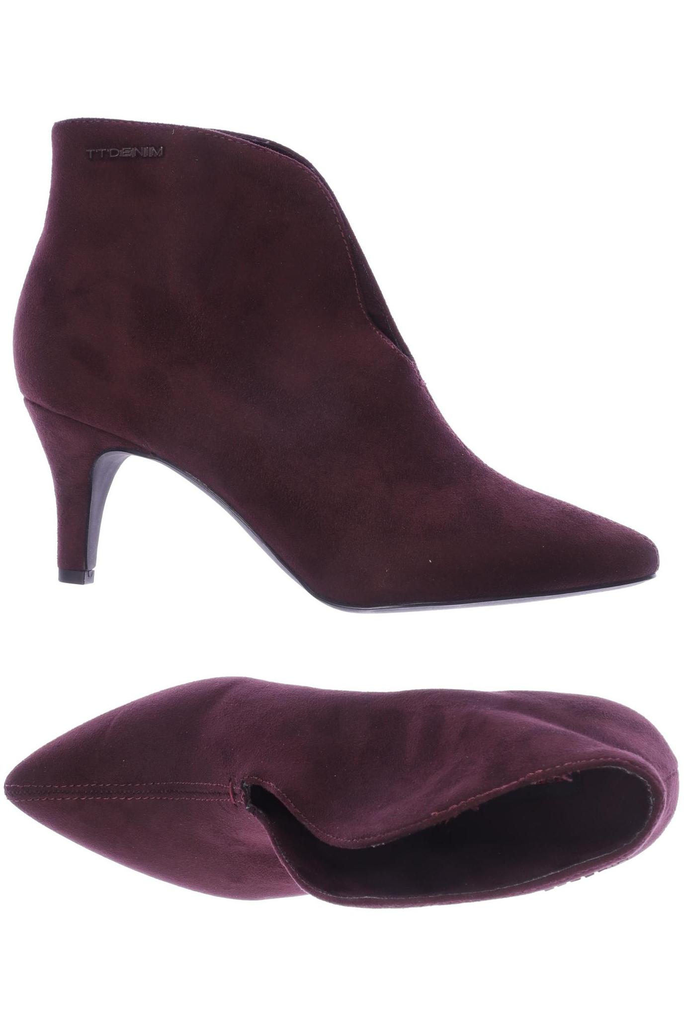 

TOM TAILOR Denim Damen Stiefelette, bordeaux