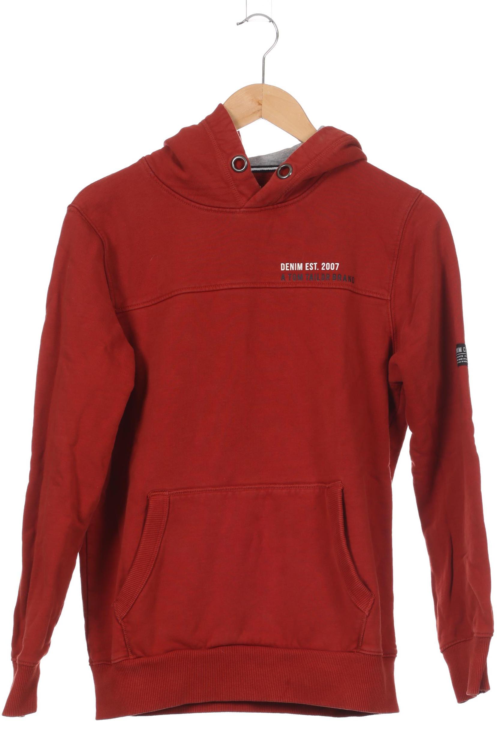 

TOM Tailor Denim Herren Kapuzenpullover, orange, Gr. 48