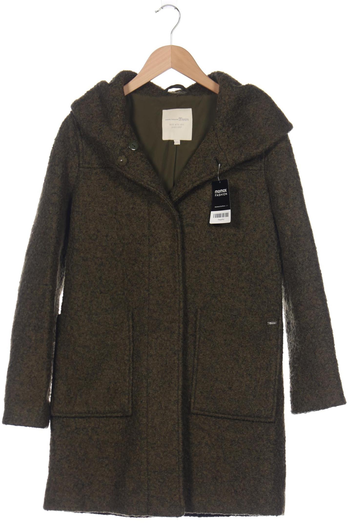 

TOM Tailor Denim Damen Mantel, grün, Gr. 34
