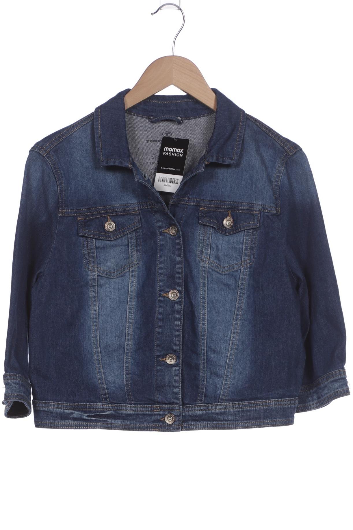 

TOM Tailor Denim Damen Jacke, marineblau, Gr. 42