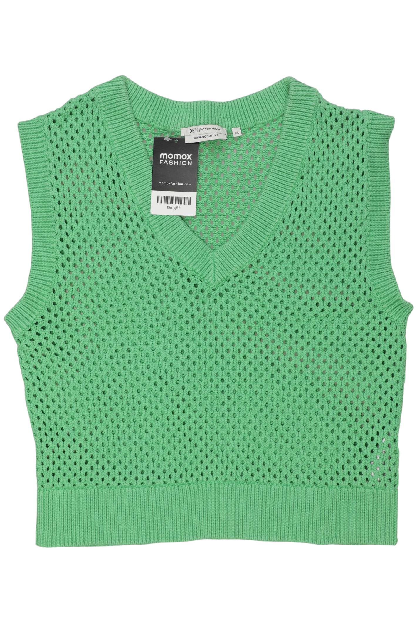 

TOM Tailor Denim Damen Pullover, grün, Gr. 34