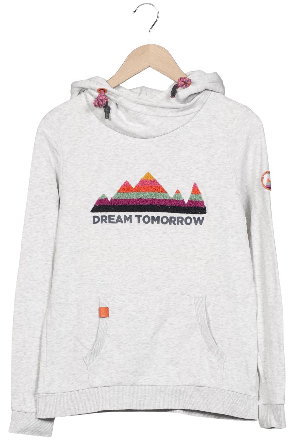 

TOM Tailor Denim Damen Kapuzenpullover, grau, Gr. 38