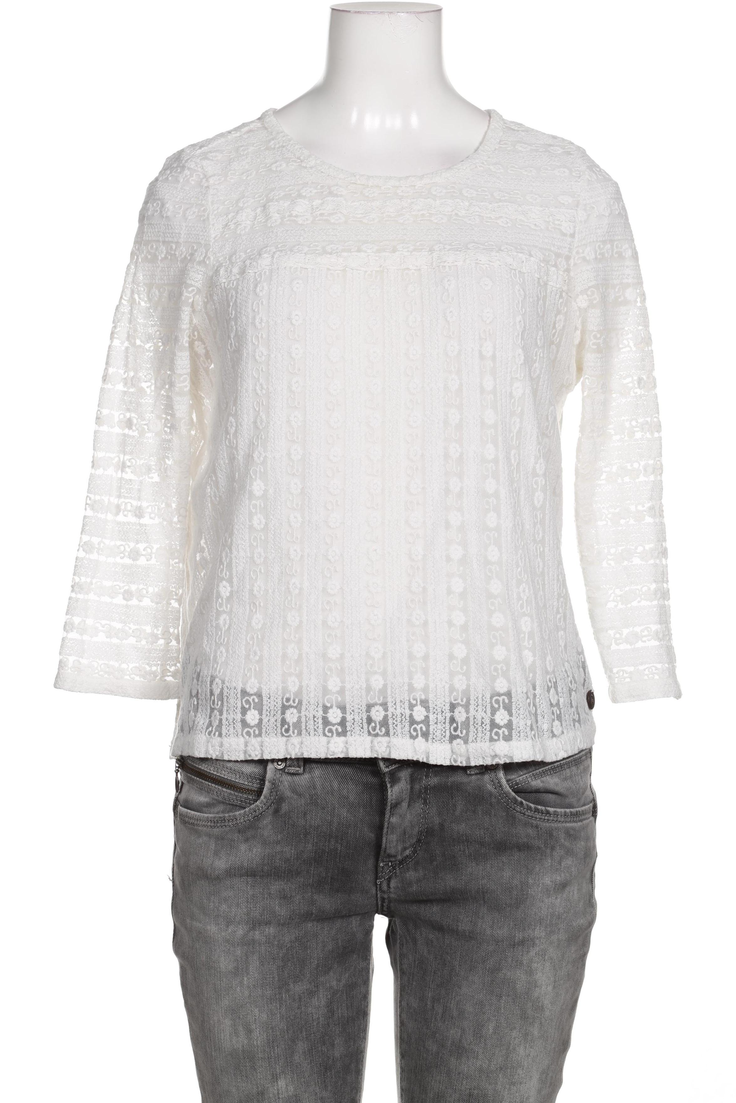 

TOM Tailor Denim Damen Bluse, weiß, Gr. 36