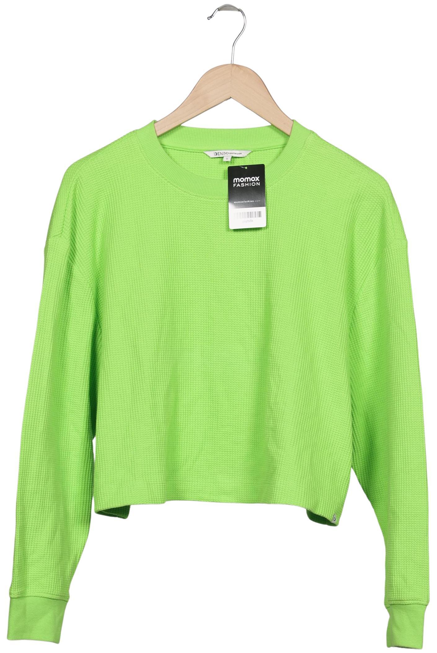 

TOM Tailor Denim Damen Sweatshirt, hellgrün, Gr. 36