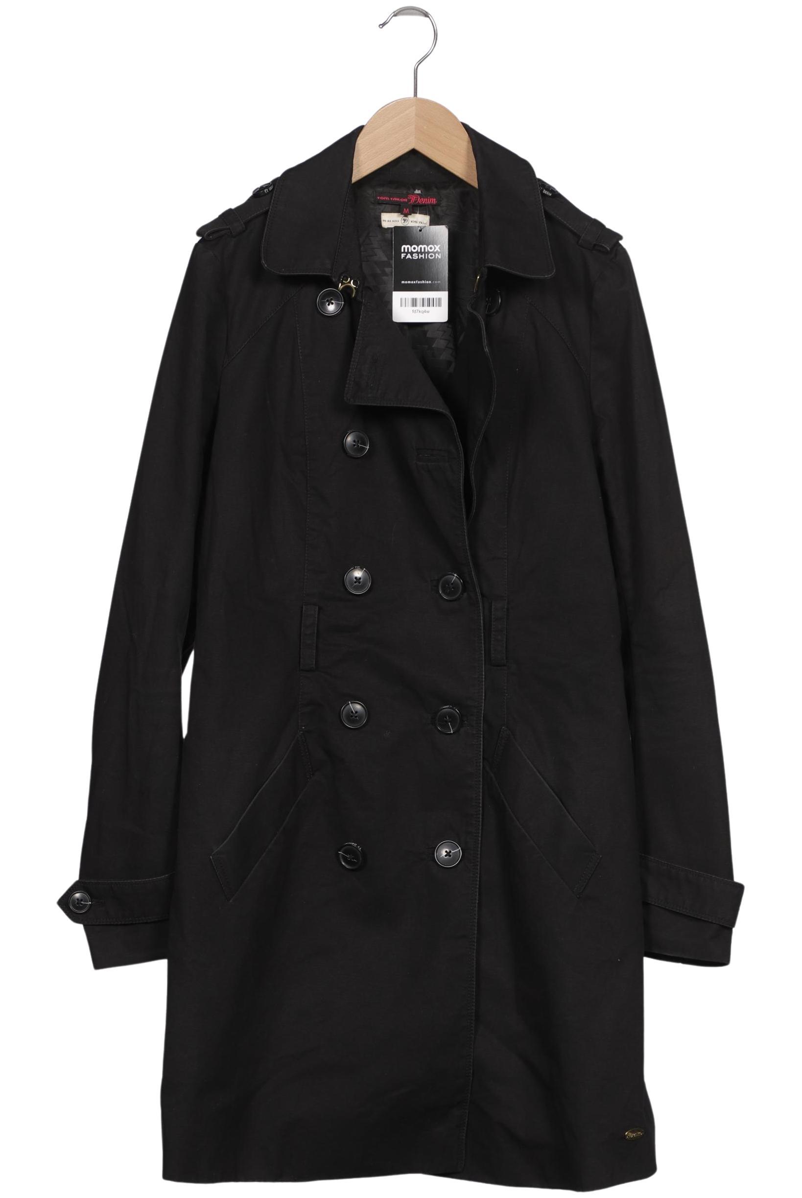 

TOM Tailor Denim Damen Mantel, schwarz, Gr. 38