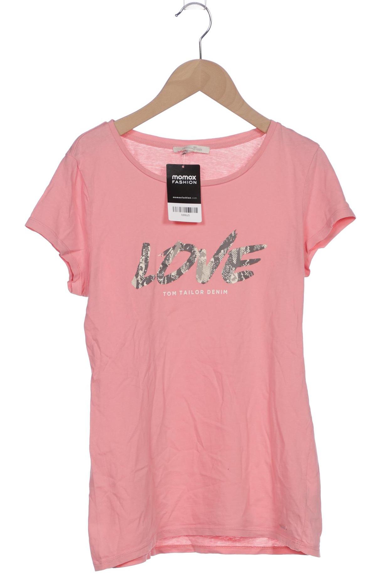 

TOM Tailor Denim Damen T-Shirt, pink, Gr. 38