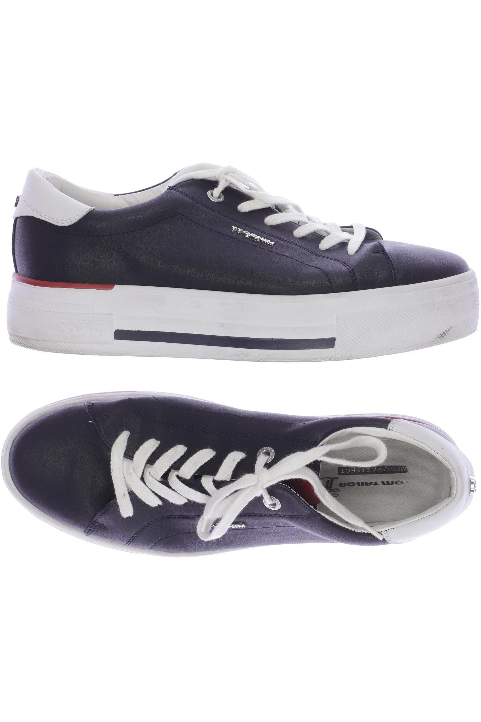 

TOM TAILOR Denim Damen Sneakers, marineblau