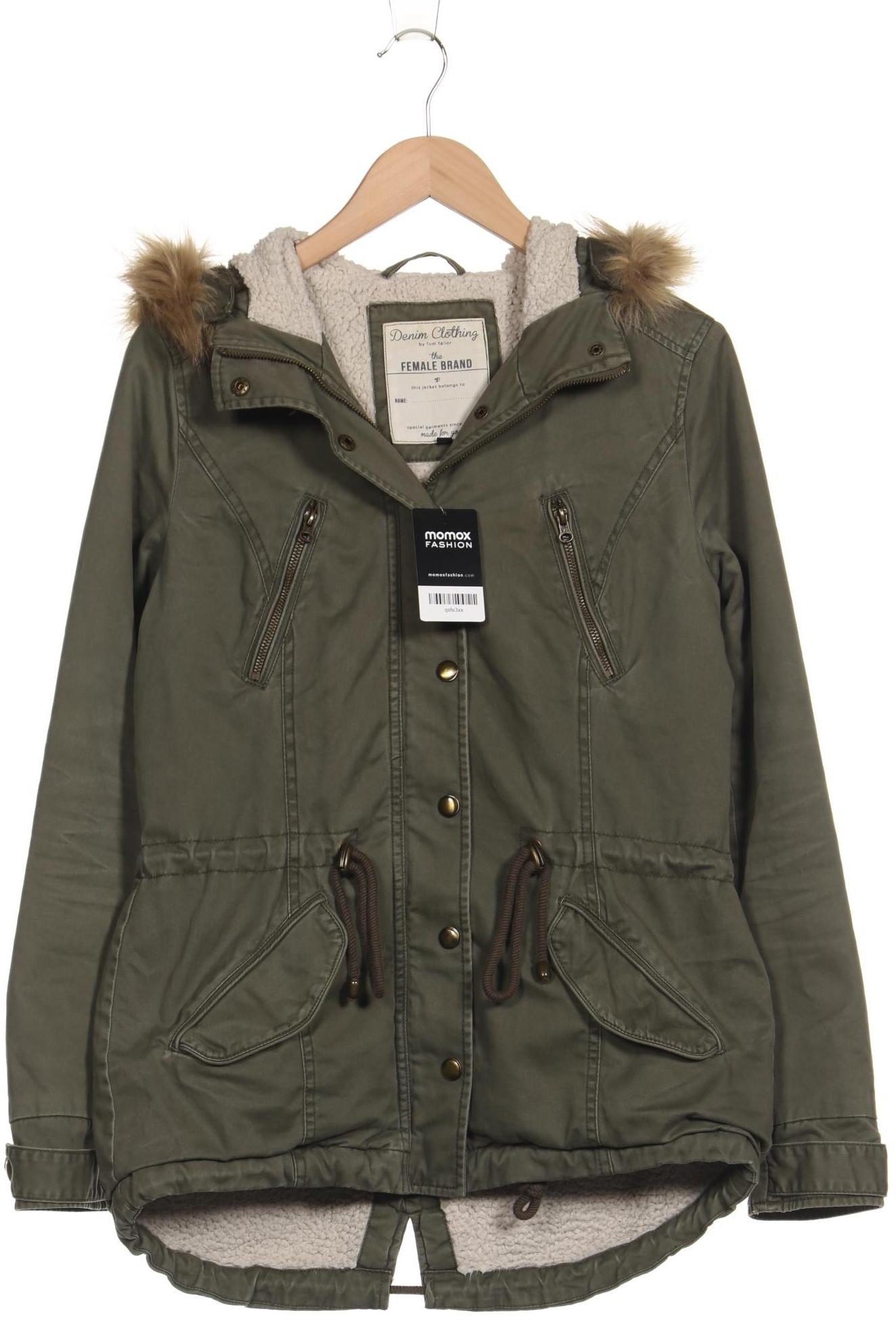 

TOM Tailor Denim Damen Jacke, grün, Gr. 36