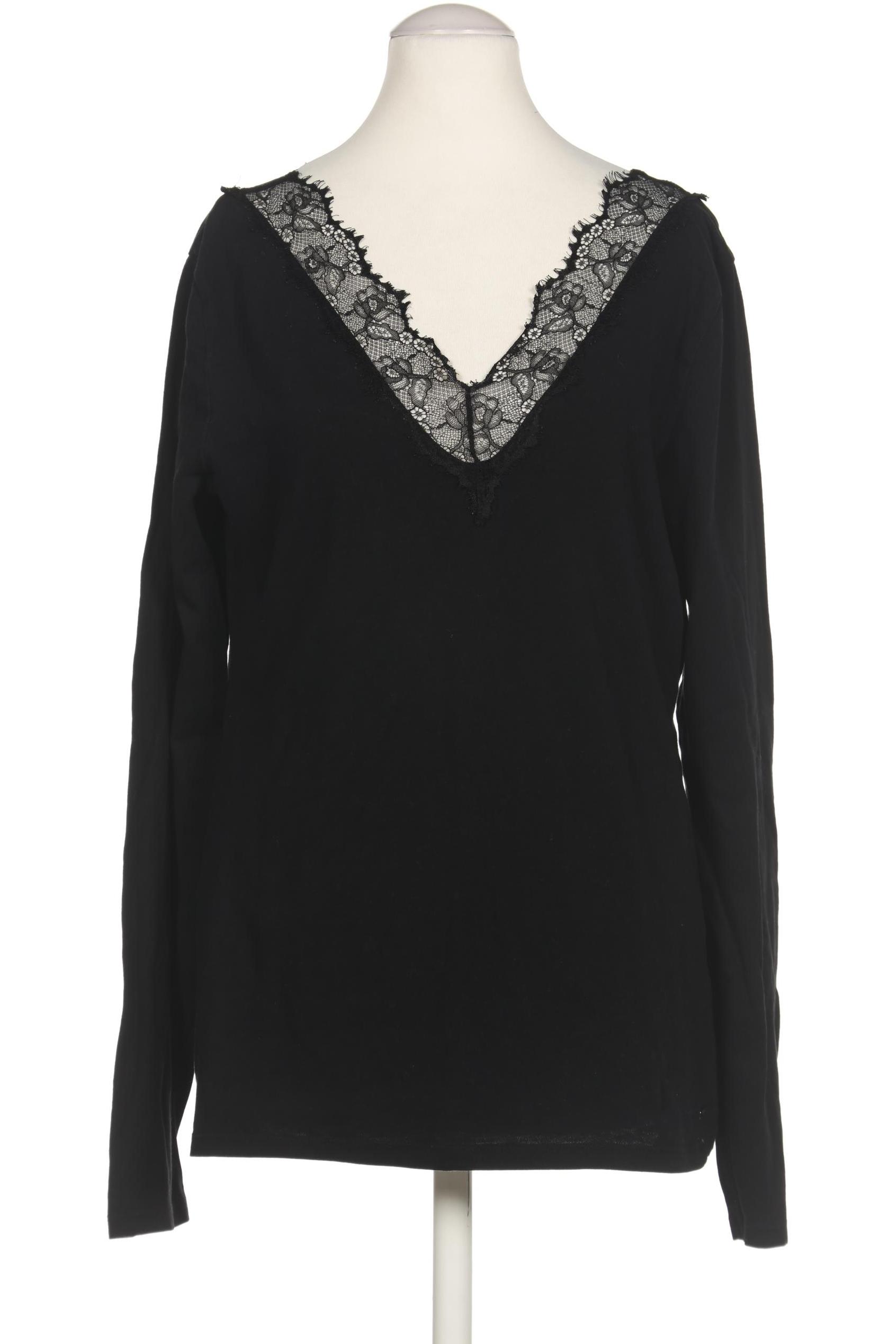 

TOM Tailor Denim Damen Langarmshirt, schwarz, Gr. 42