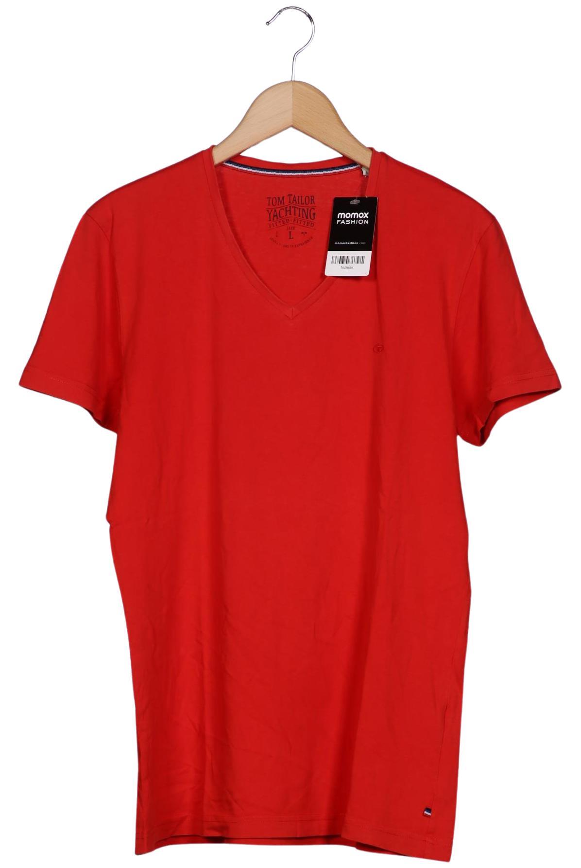 

TOM Tailor Denim Herren T-Shirt, rot, Gr. 52