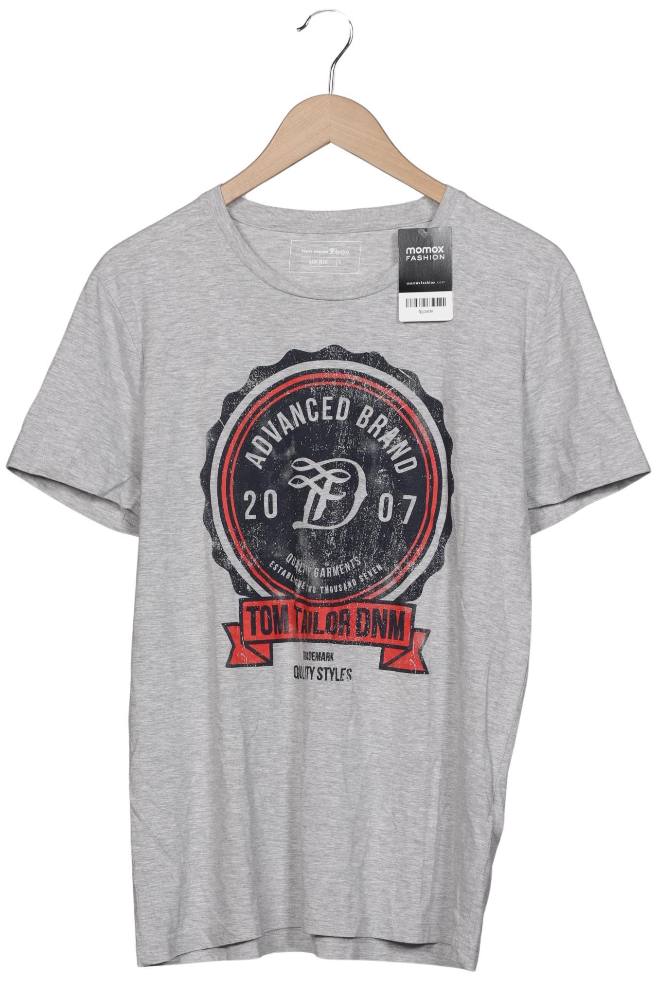 

TOM Tailor Denim Herren T-Shirt, grau, Gr. 52