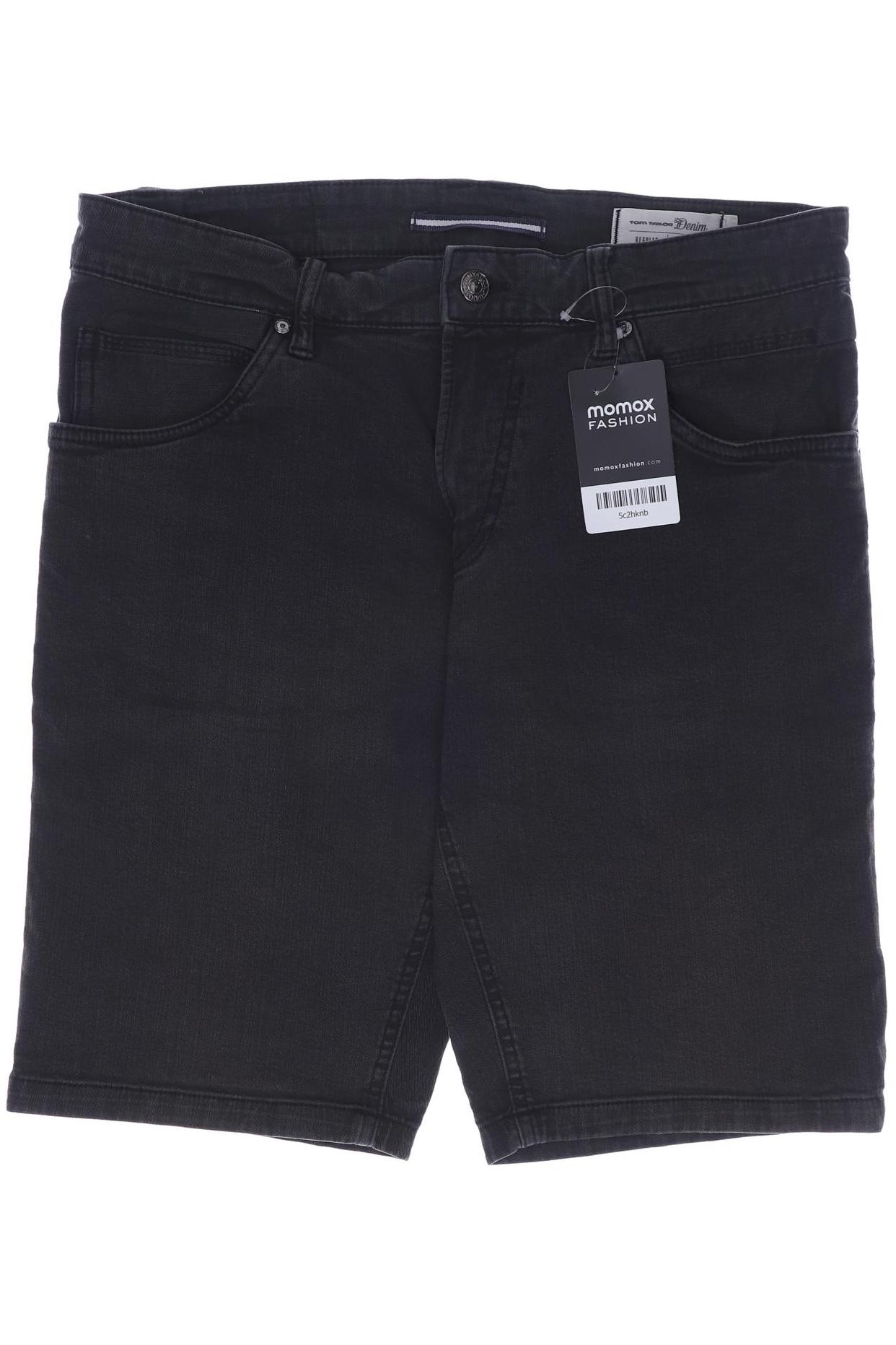 

TOM TAILOR Denim Herren Shorts, schwarz