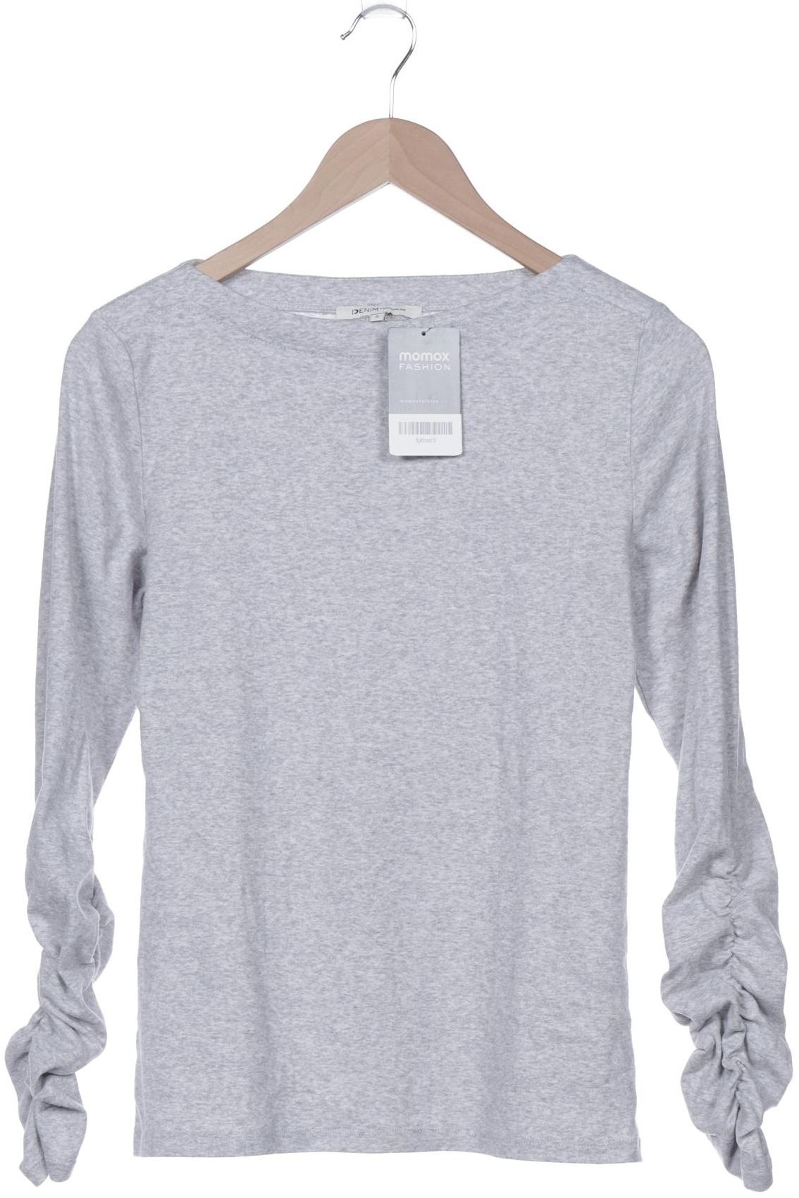 

TOM Tailor Denim Damen Langarmshirt, grau, Gr. 36