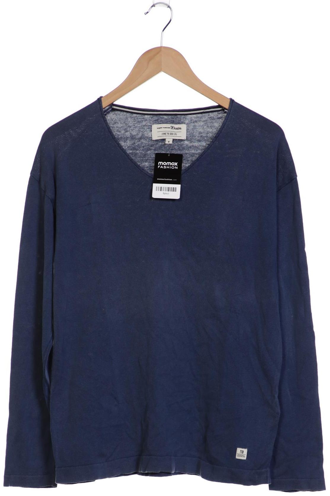

TOM Tailor Denim Herren Langarmshirt, blau, Gr. 48