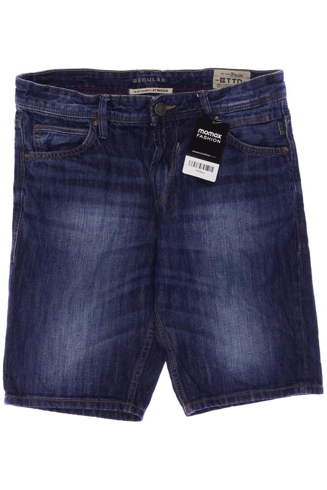 

TOM TAILOR Denim Herren Shorts, blau
