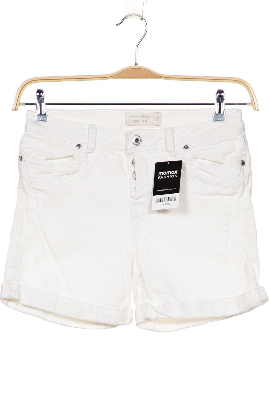 

TOM TAILOR Denim Damen Shorts, weiß