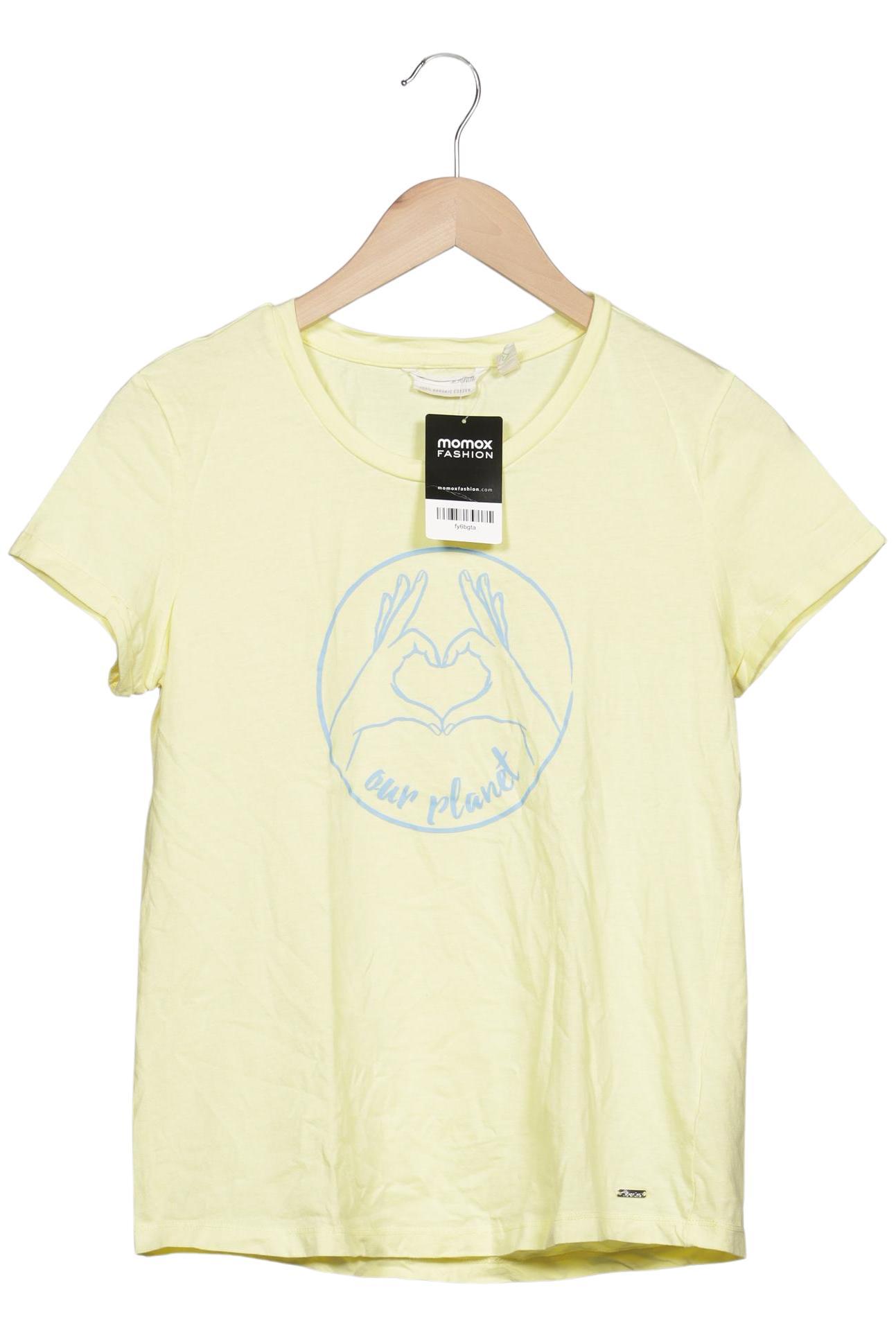 

TOM Tailor Denim Damen T-Shirt, gelb, Gr. 38