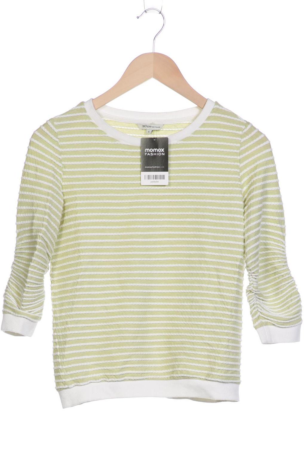 

TOM Tailor Denim Damen Sweatshirt, hellgrün, Gr. 36
