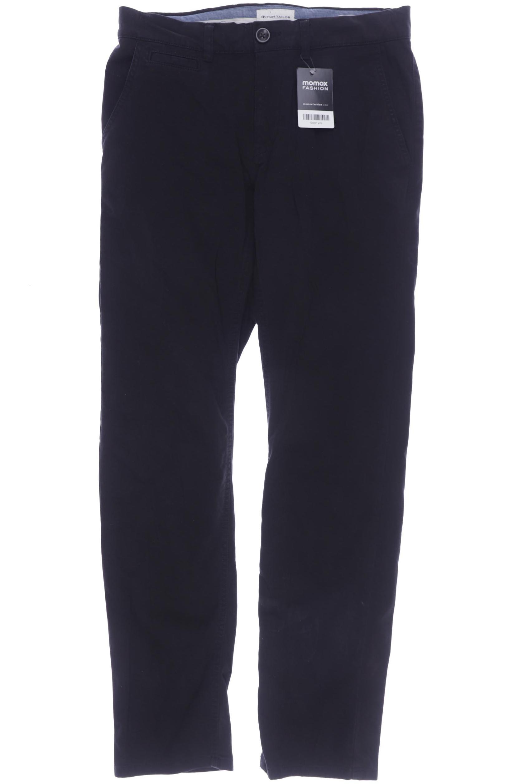 

TOM TAILOR Denim Herren Stoffhose, schwarz